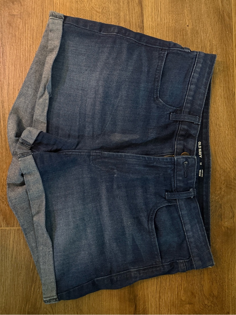 Old Navy Dark Blue Denim Jean Shorts